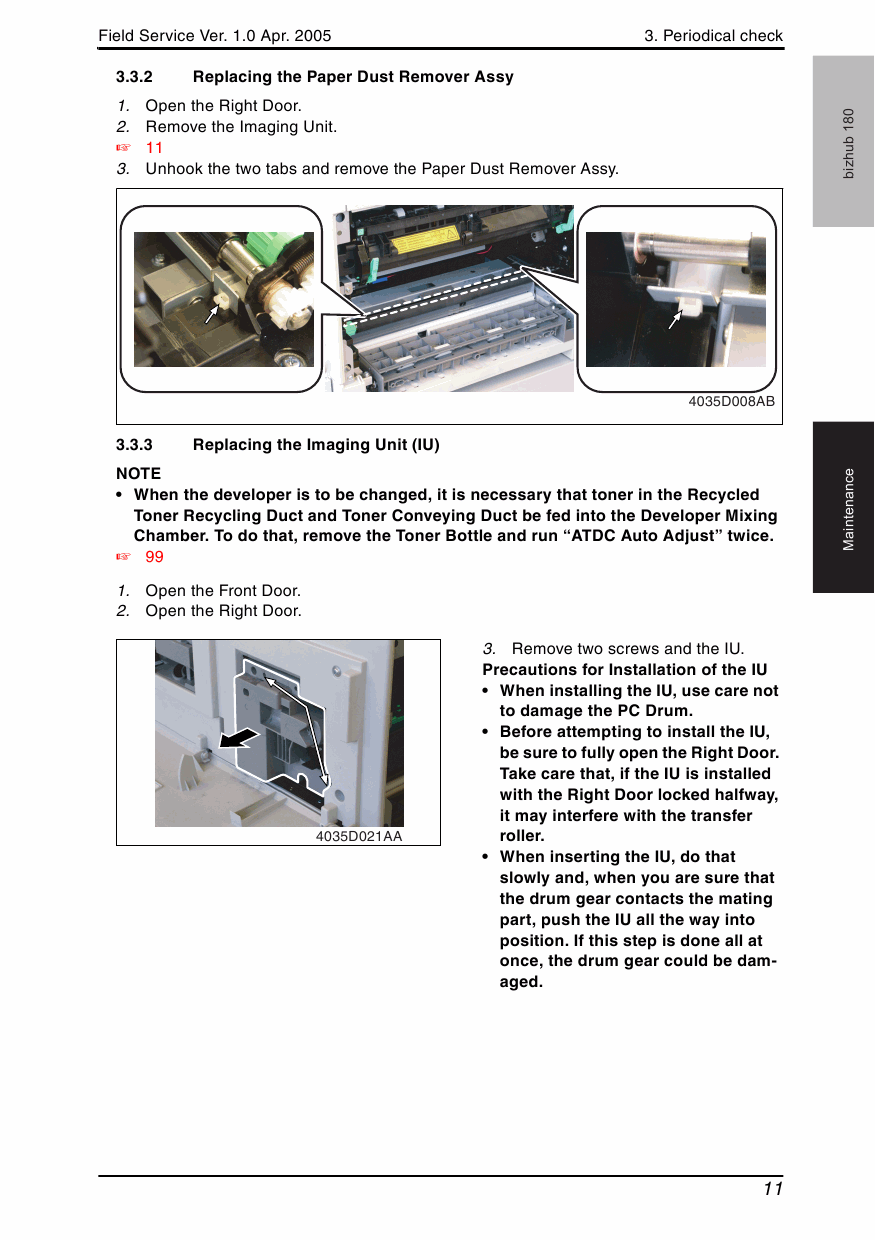 Konica-Minolta bizhub 180 FIELD-SERVICE Service Manual-3